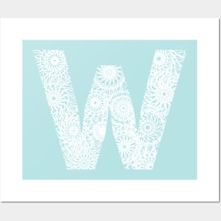 Letter W Posters and Art